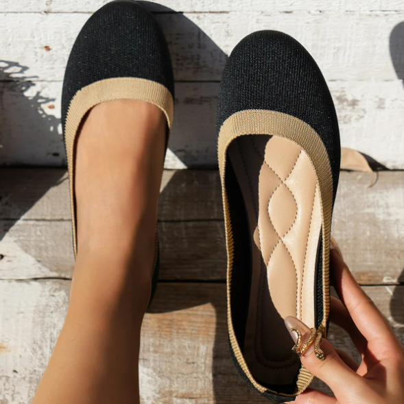 Ivyshape | Round Toe Flats