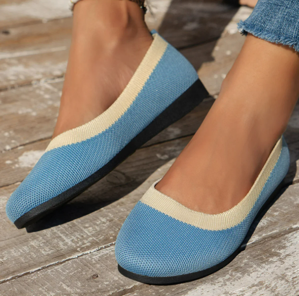 Ivyshape | Round Toe Flats