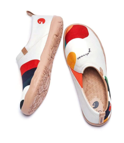 Chic Painted Slip-On Loafers for Women