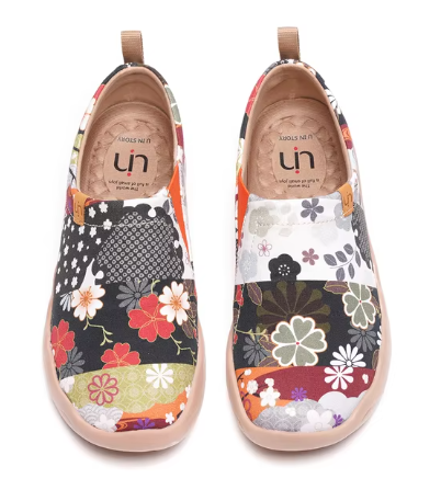 Chic Painted Slip-On Loafers for Women