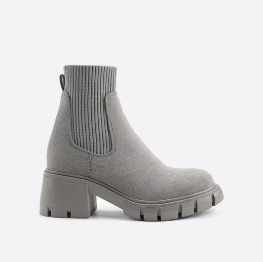 Ivyshape | Block Martin Boots in British Style