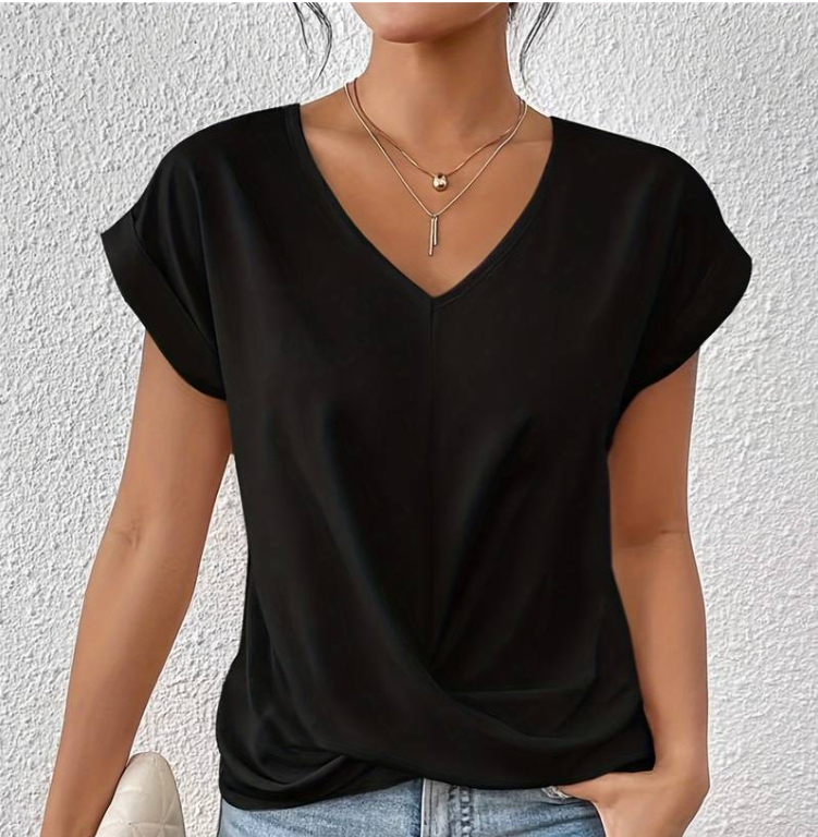 Women's V-neck shirt