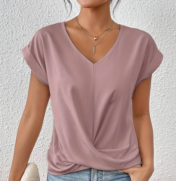 Women's V-neck shirt