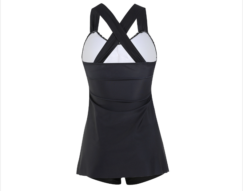Ivyshape | Elegant swimsuit dress with feminine silhouette