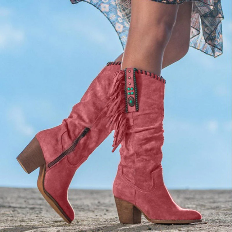 Ivyshape | Wild West boots