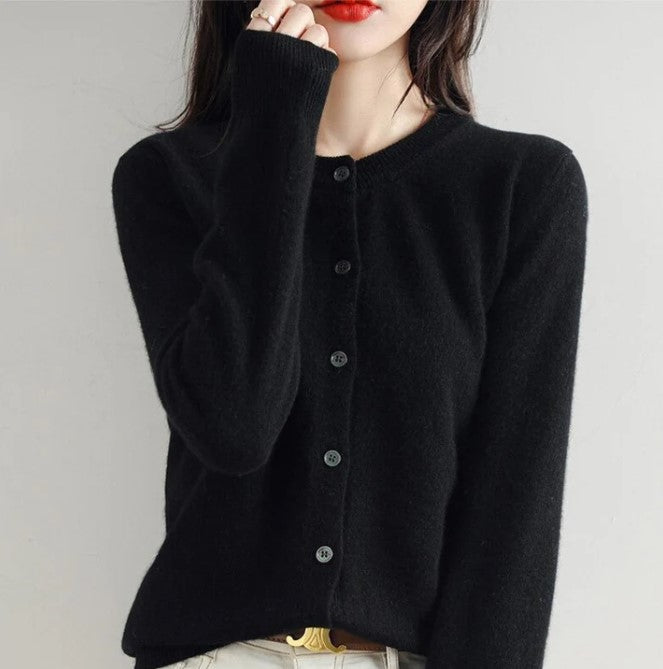 Ivyshape | Thin Knitted Sweater for Spring