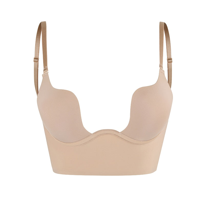 IvyShape | Chic Seamless Backless Bra for Women