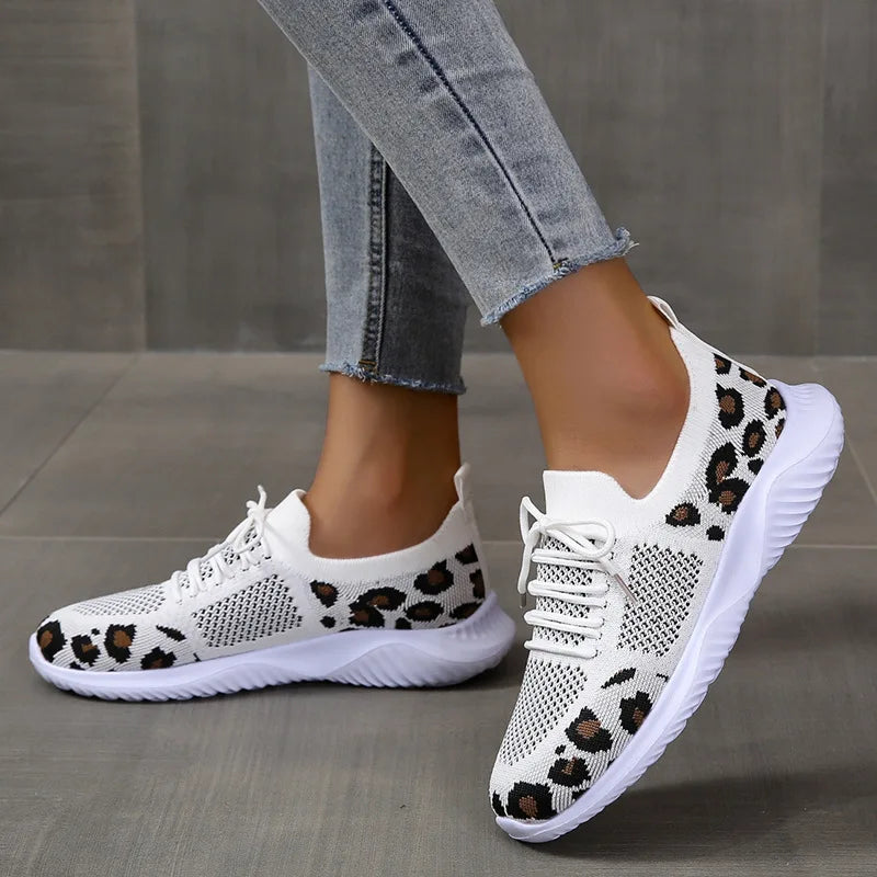 Ivyshape | Leopard Sneakers