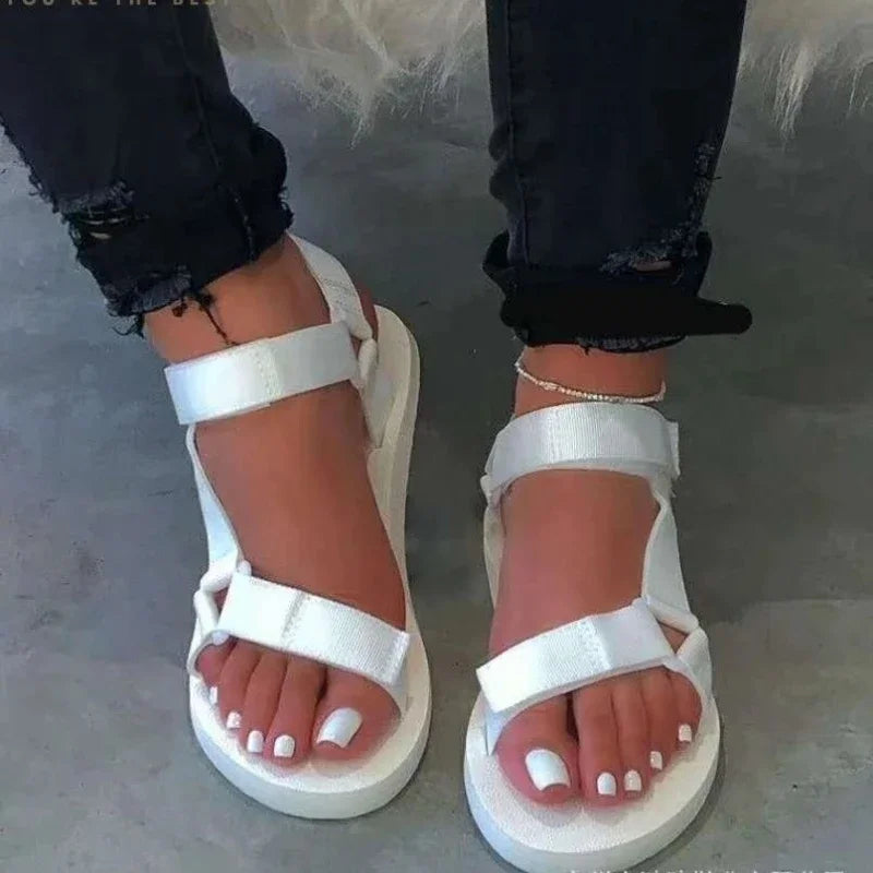 Casual Low-Heeled Roman Sandals for Women