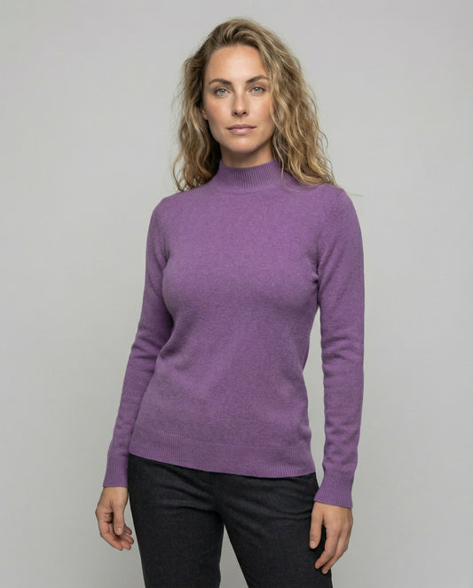 wool sweater with insulating knit and warm comfort fit