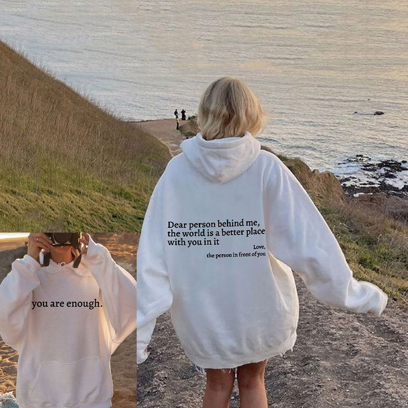 Ivyshape | Angel Love Person Behind Me Unisex Hoodie
