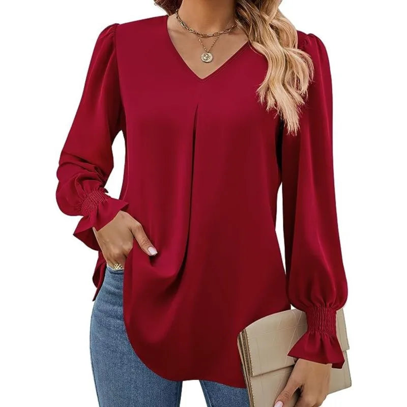 Elegant Loose Chiffon Blouse for Women