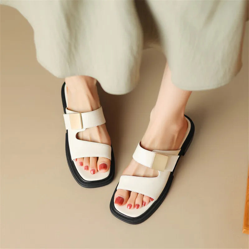 Ivyshape | Modern and Supportive Orthopedic Winter Sandals