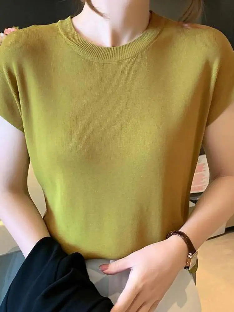 Chic Knitted Pullover for Women