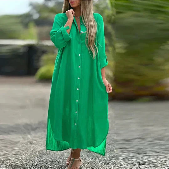 Ivyshape | Long Relaxed Dress