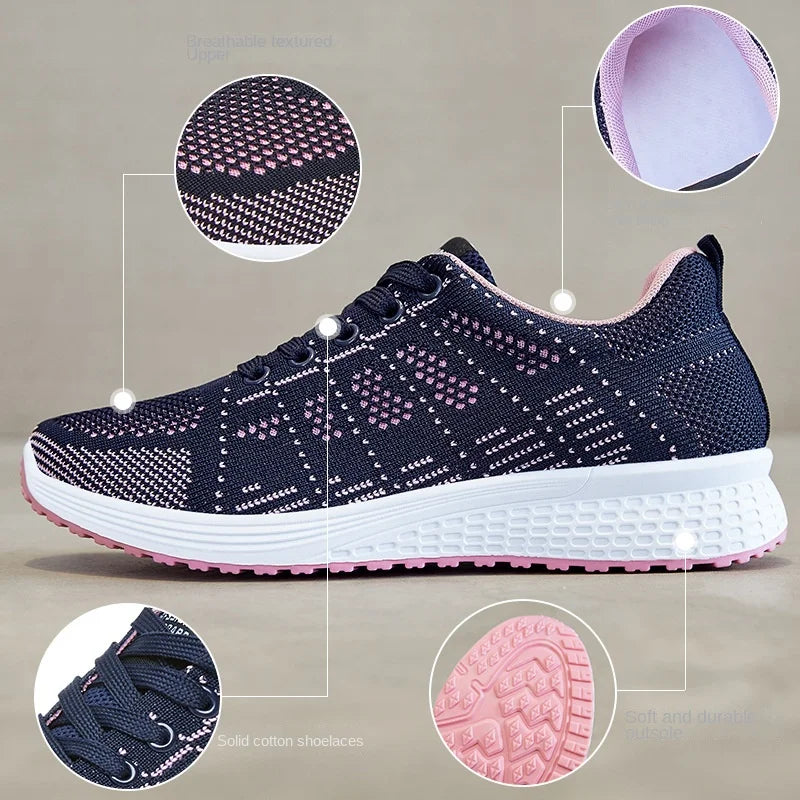 Stylish Mesh Sneakers for Women