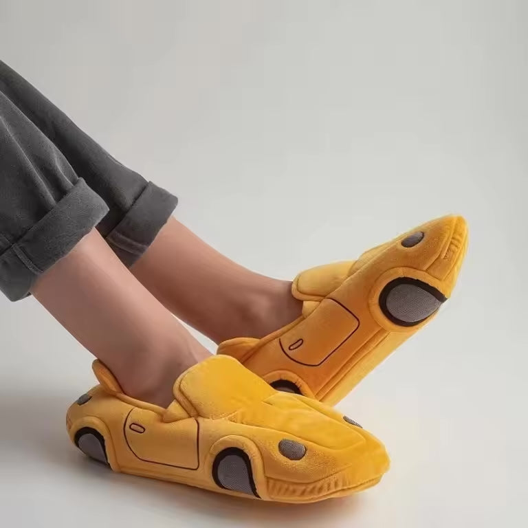 IvyShape | Auto Inspired Design Slippers with Non-Slip Sole for Maximum Comfort