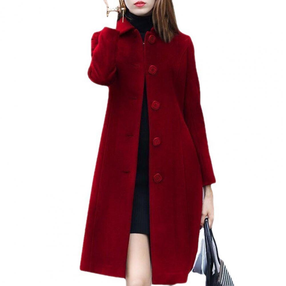 Ivyshape | Women's Mid-Length Elegant Winter Coat