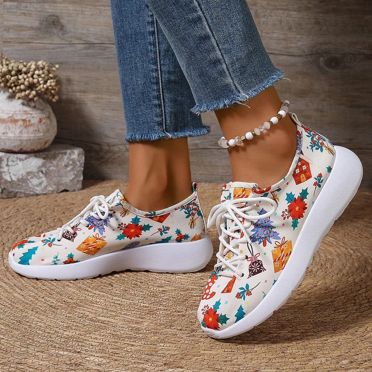 Trendy Casual Platform Sneakers for Women