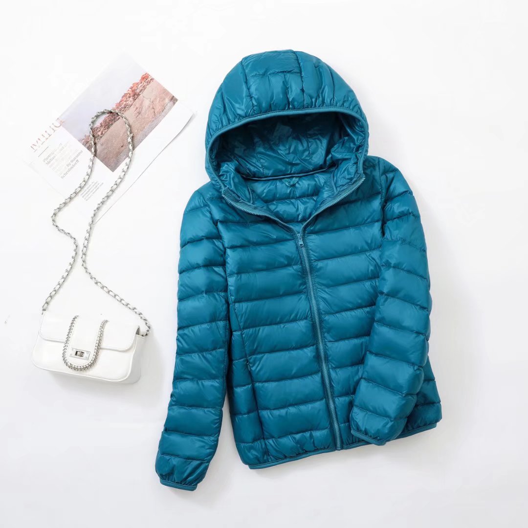 Ivyshape | Women'S Slim Hooded Down Jacket