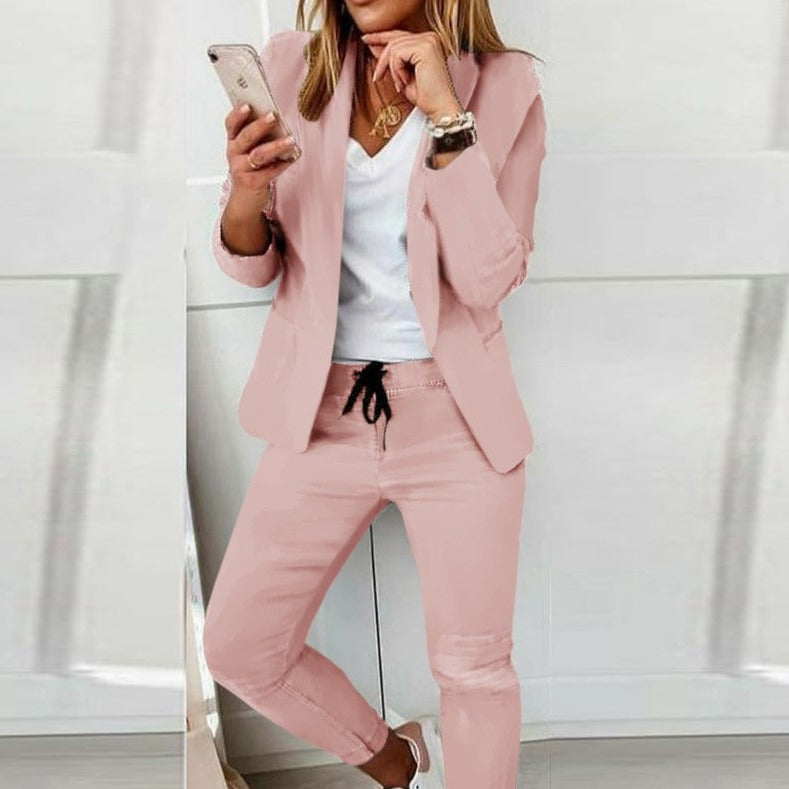 Ivyshape | Old Lady Stylish Suit