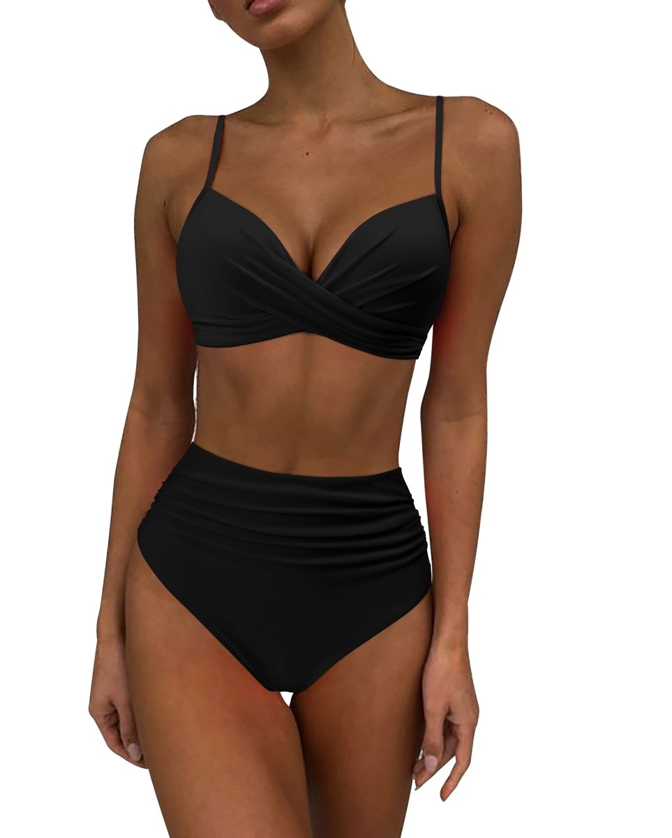 Ivyshape | Women's Swimsuit Terno Wrap Style