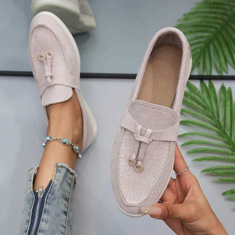 Women's Casual Slip-On Loafers for Spring and Autumn