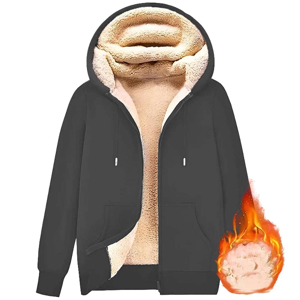 Ivyshape | Warm Fleece Hoodie