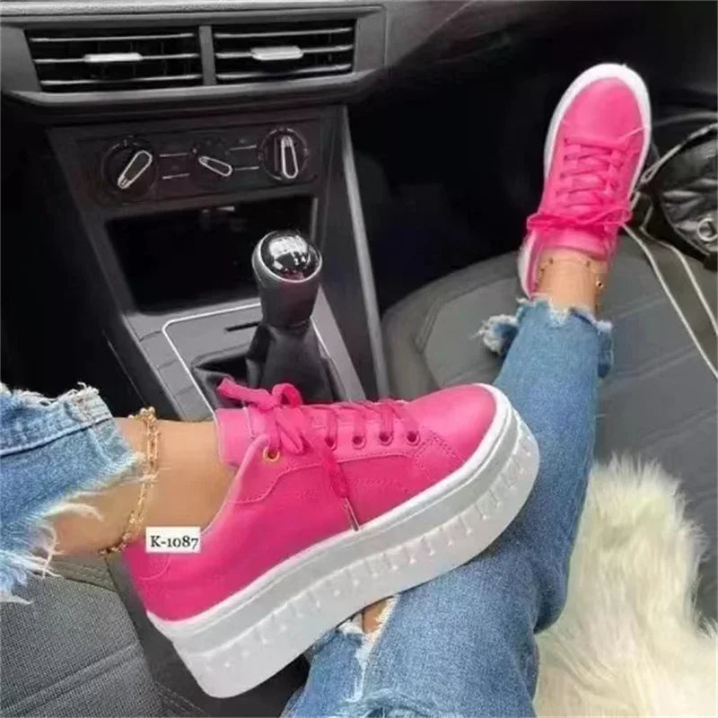 Women's Casual Chunky Platform Sneakers