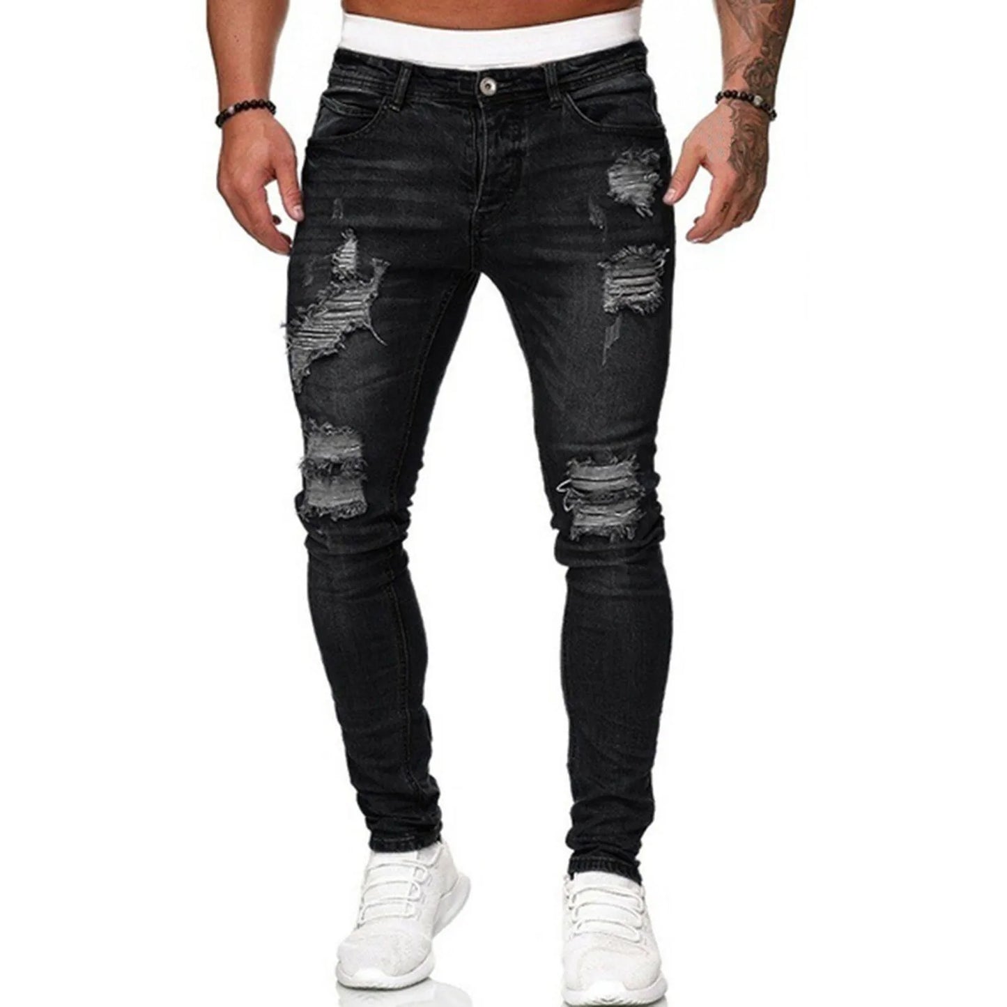 Ivyshape | Torn Jeans From Urban Denim