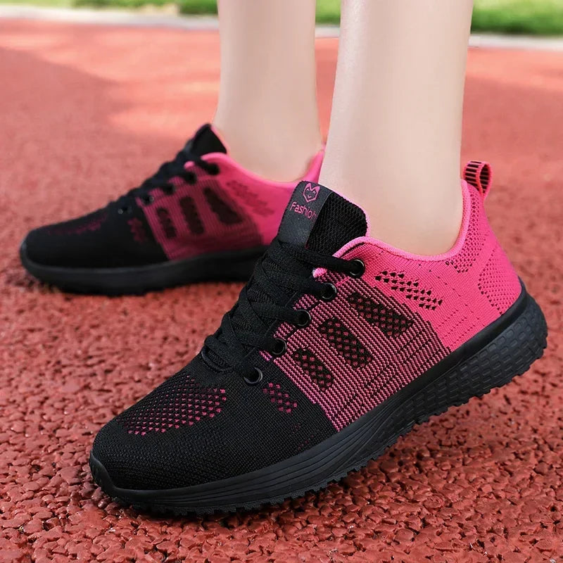 Breathable Mesh Casual Sneakers for Women