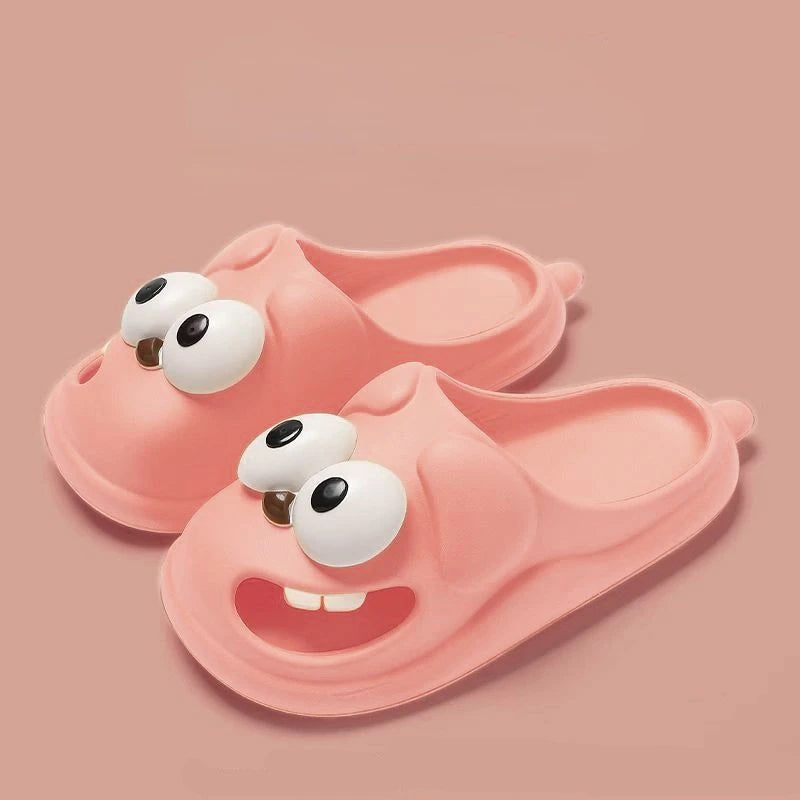 Women's Cute Cartoon Slippers for Indoor and Outdoor Use