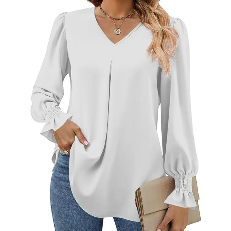 Elegant Loose Chiffon Blouse for Women