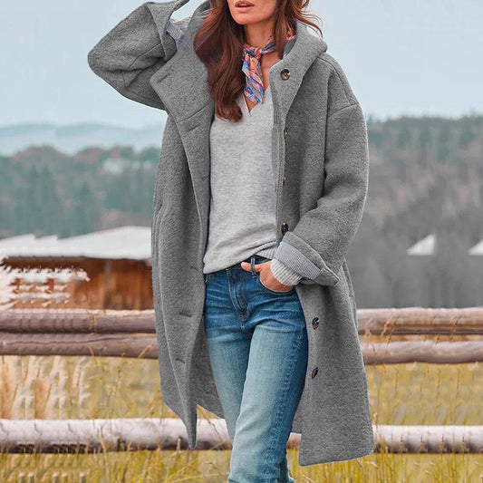 Modern wool coat