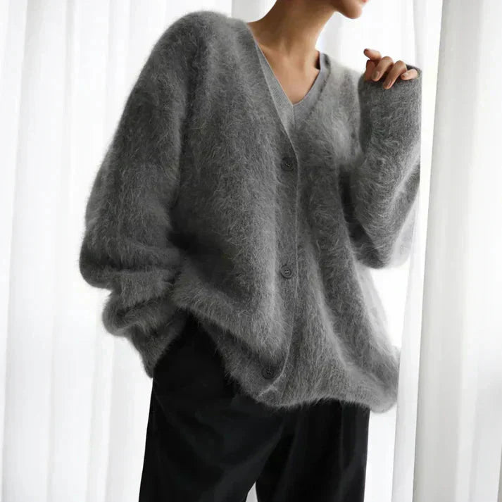 Ivyshape | Warm Fuzzy Sweater