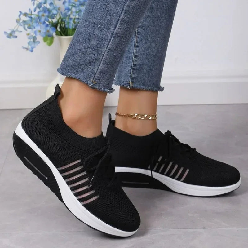 Lightweight Slip-On Tennis Shoes for Women