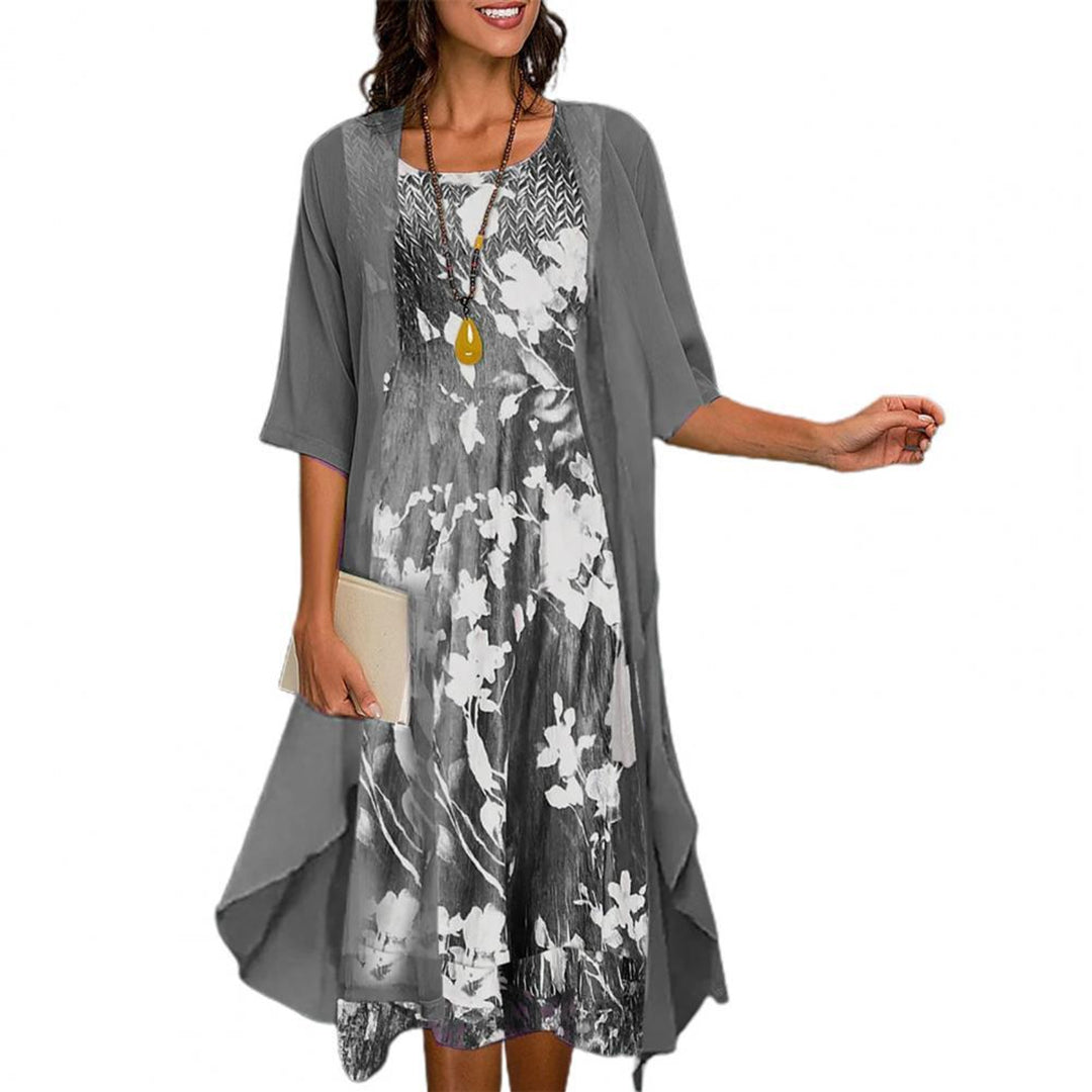 Ivyshape | Stylish Print Lightweight Summer Dress