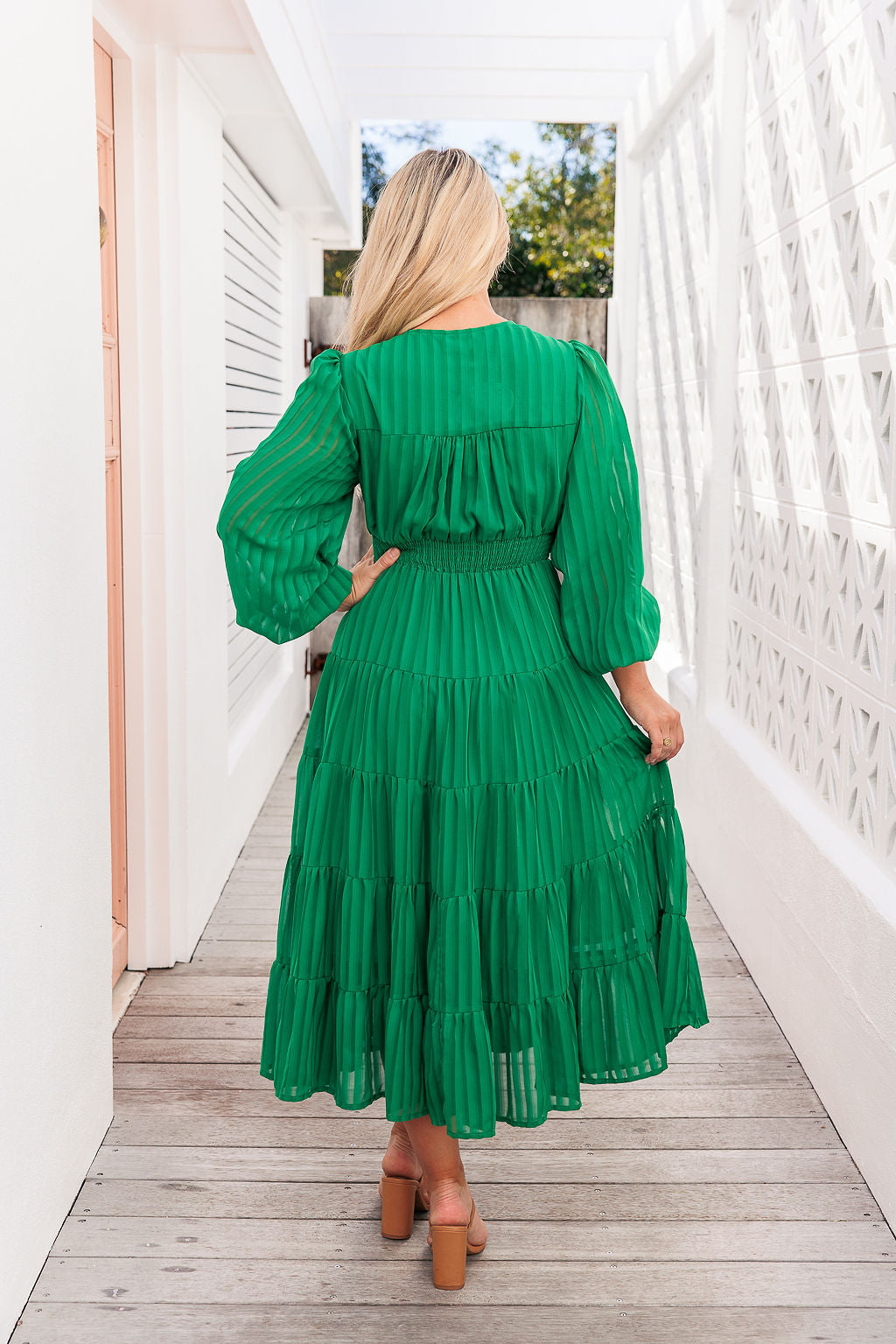 Mireya Dress - Green