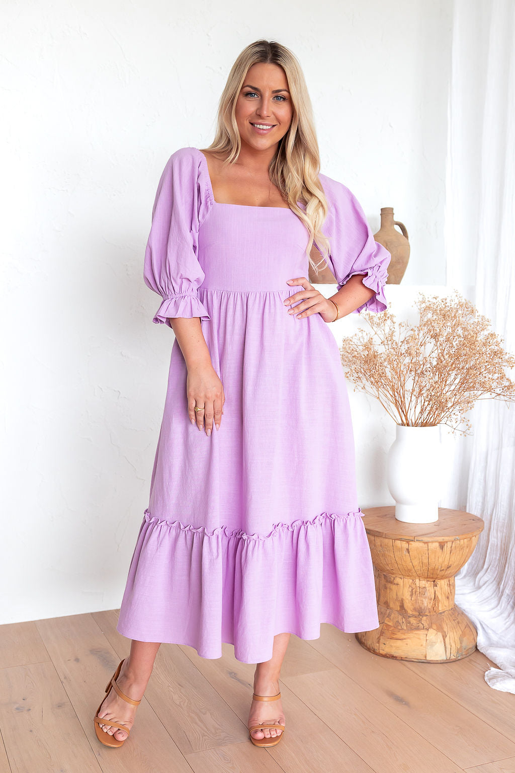 Selena Dress - Lilac