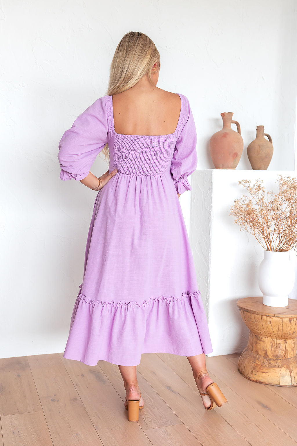 Selena Dress - Lilac