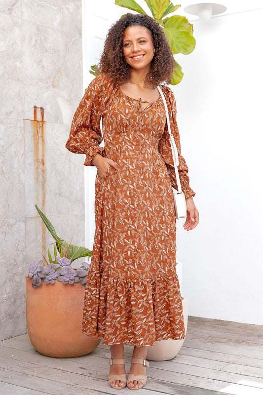 Dawn Dress - Spiced Cidar