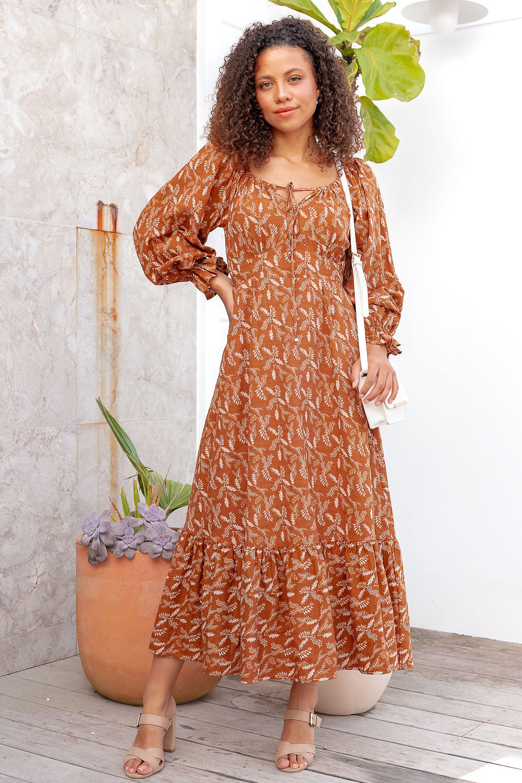 Dawn Dress - Spiced Cidar