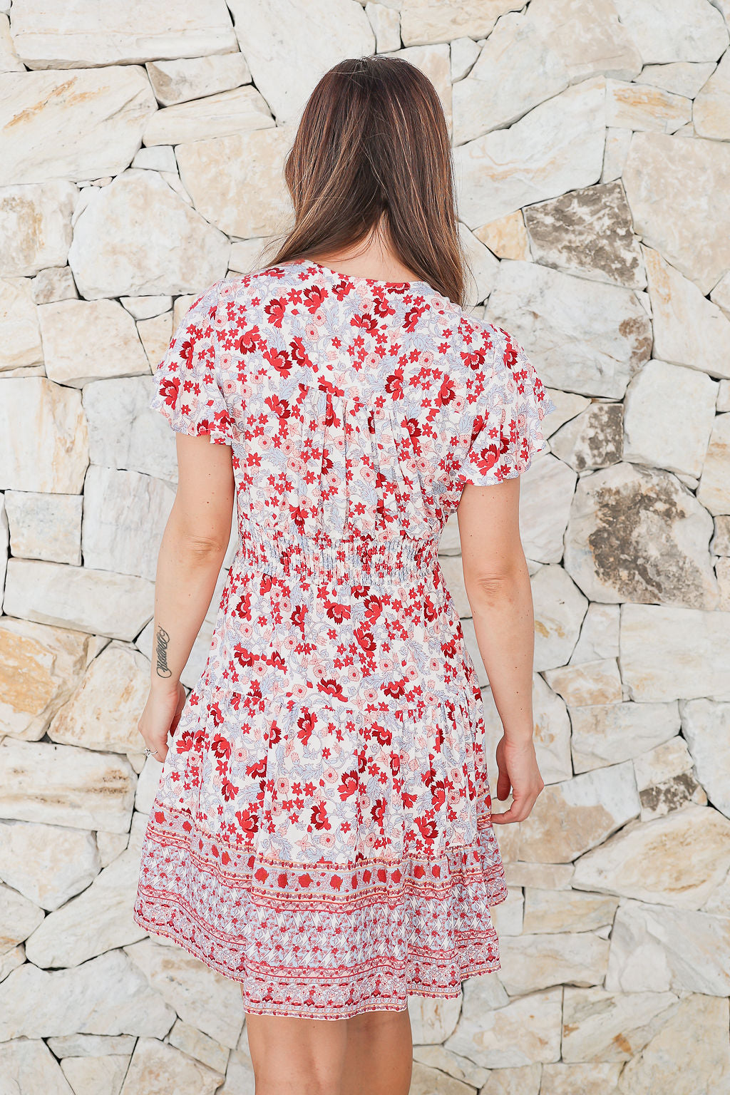 Zia Dress - Poppy Haze