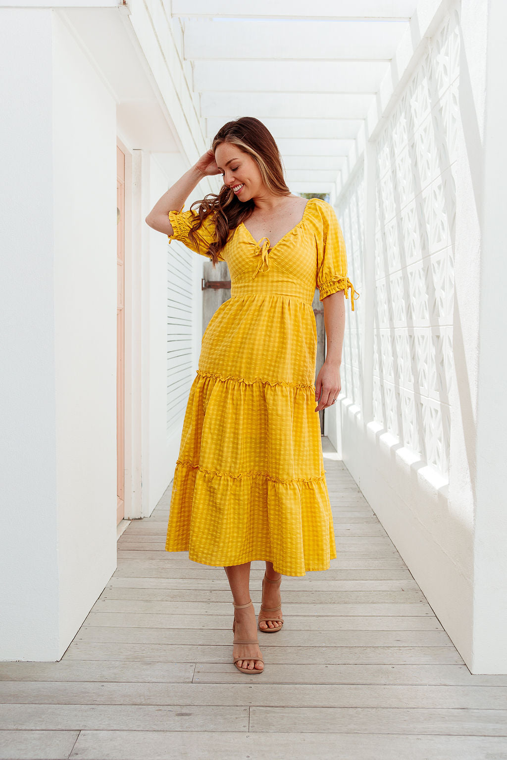 Valerie Dress - Daffodil