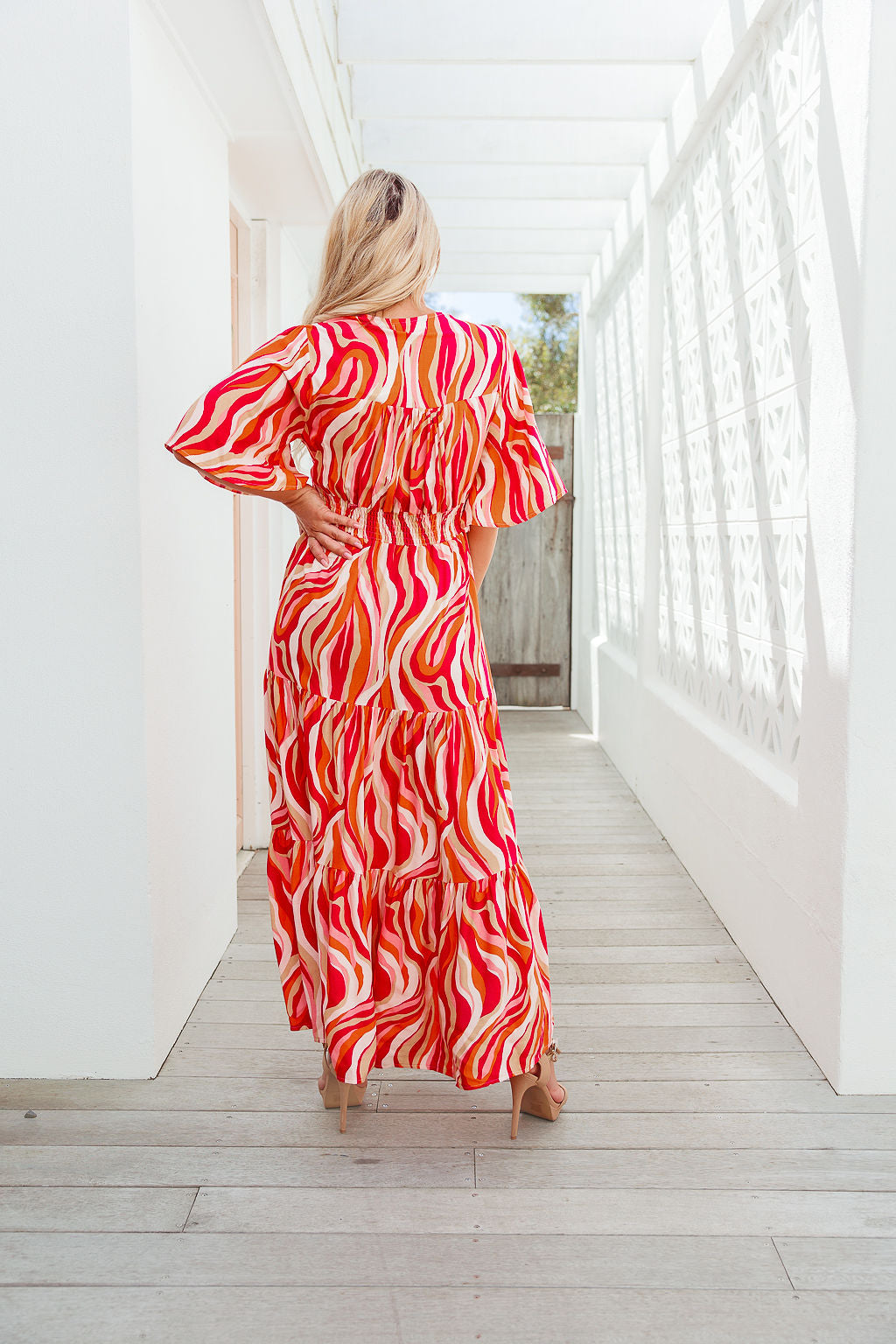 Marina Dress - Cherry Swirl