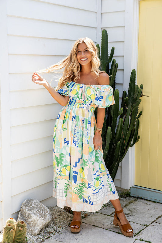 Lanai Dress - Amalfi Coast