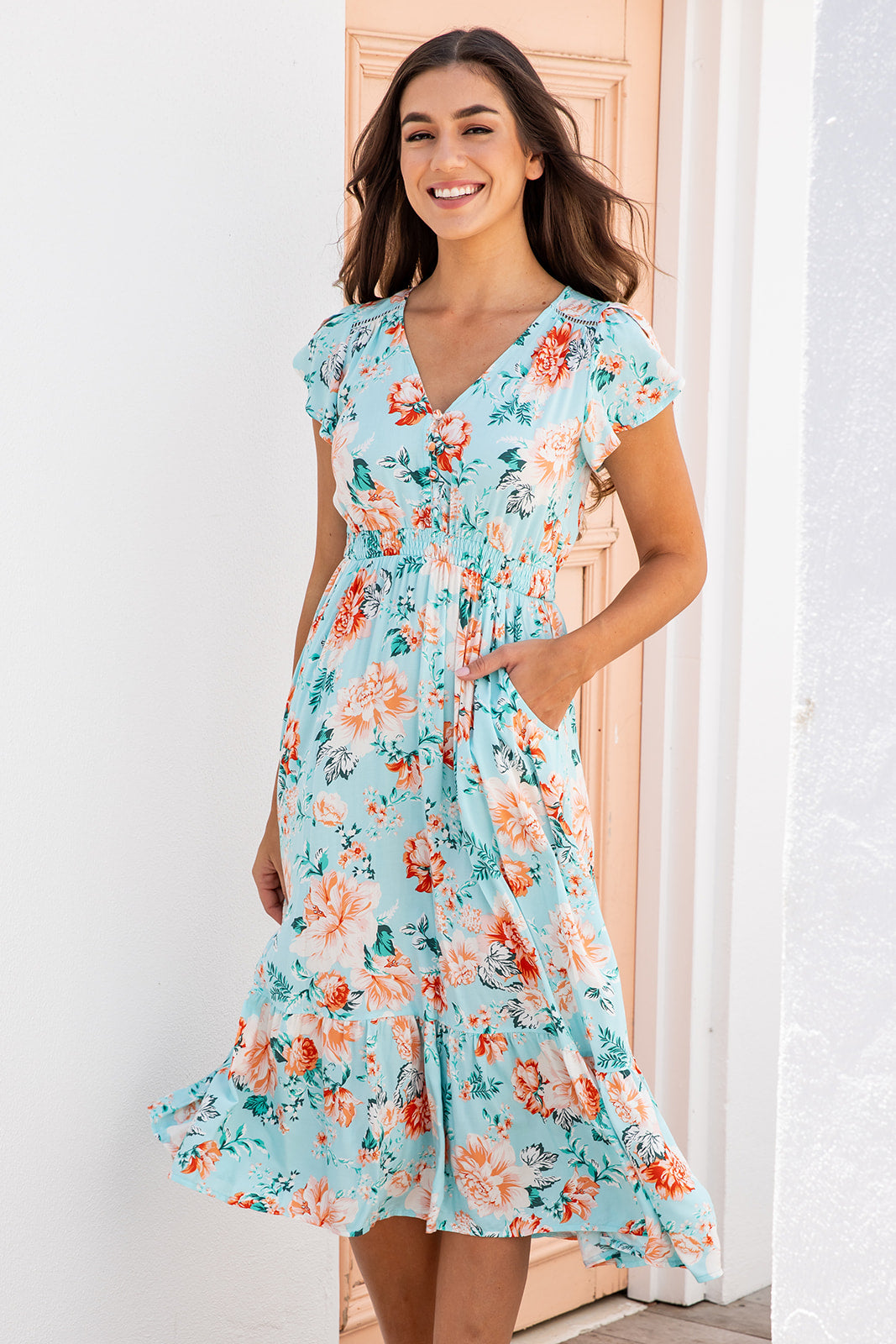 Seona Dress - Beachside Vibes