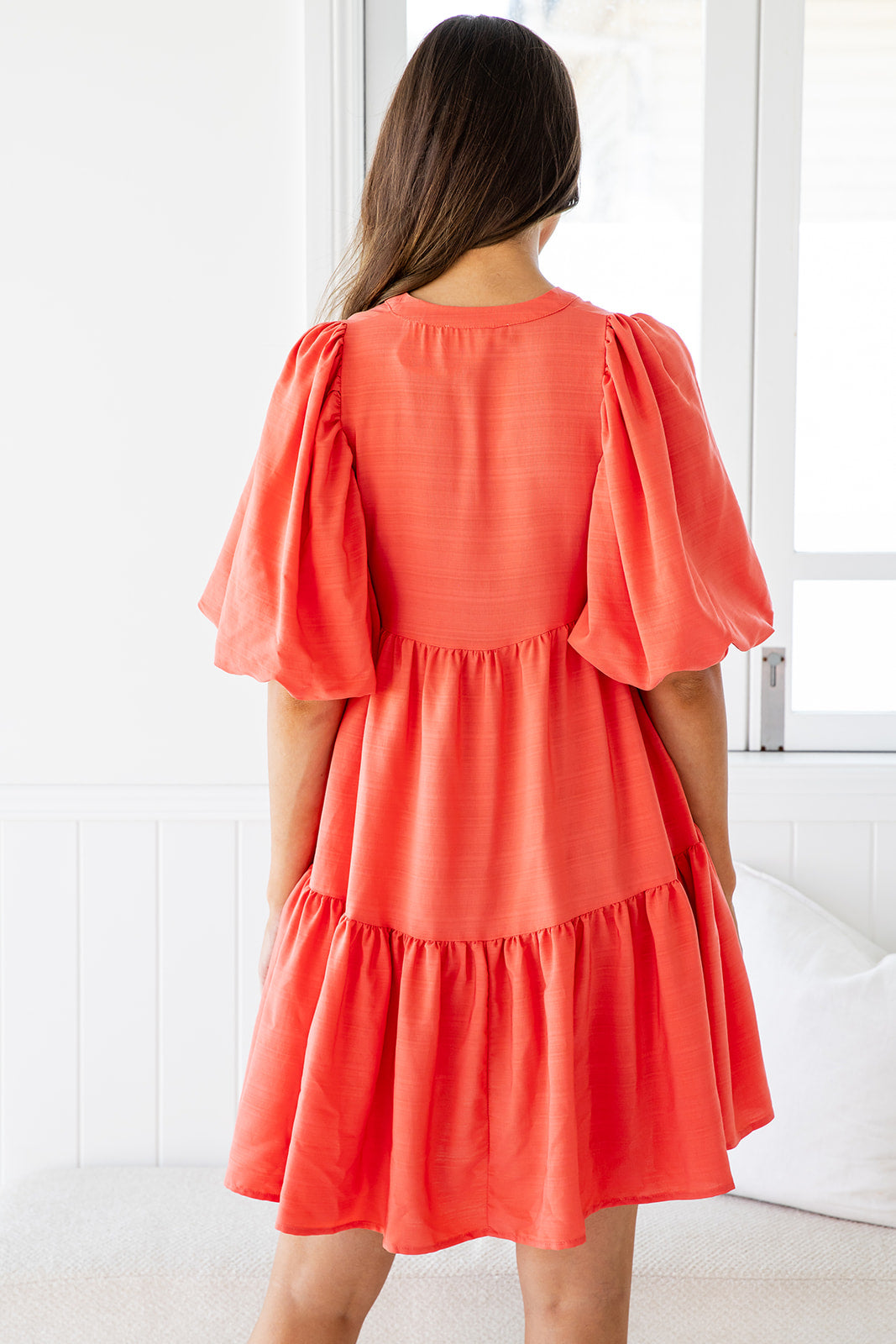 Andria Dress - Sweet Peach