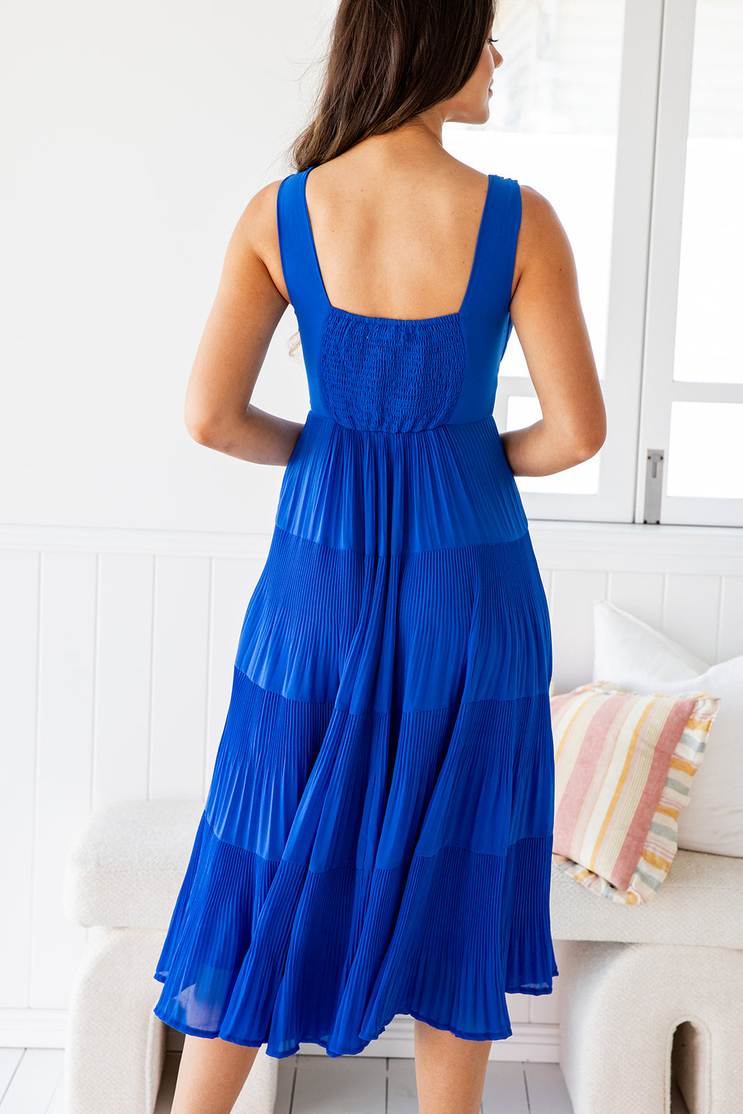 Arden Dress - Royal Blue