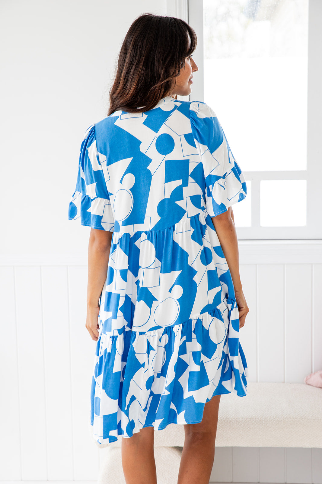 Emerson Dress - Blue Henri